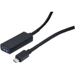 MCAD Cordon rallonge USB-C 3.1 Male vers USB-A Femelle 5m amplification electronique