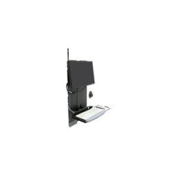Ergotron kit de montage - profil bas - pour ecran LCD/clavier/souris - zone a fort trafic - noir
