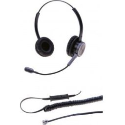 DACOMEX Perle - casque telephone binaural micro Flex antibruit