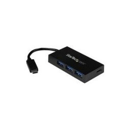 StarTech.com Hub USB 3.1 Gen 1 a 4 ports - Concentrateur USB-C vers 1x USB-C 3x USB-A - Hub USB Type-C portable - concentrateur (hub) - 4 ports