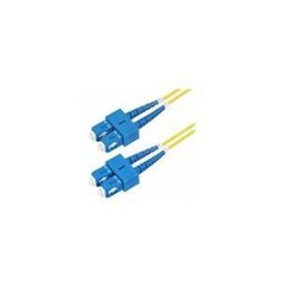 StarTech.com 1m (3.3ft) SC to SC (UPC) OS2 Single Mode Duplex Fiber Optic Cable, 9/125Âµm, Laser Optimized, 40G/100G Zipcord, Bend Insensitive, Low Insertion Loss - LSZH Fiber Patch Cord (SMDOS2SCSC1M) - cordon de raccordement - 1 m - jaune