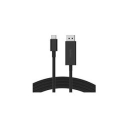 Belkin CONNECT - cable d'adaptateur video - 24 pin USB-C pour DisplayPort - 2 m