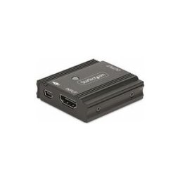 StarTech.com 33ft (10m) 8K 60Hz HDMI Signal Booster, Active HDMI 2.1 Inline Repeater and Video Signal Amplifier up to 8K 60Hz/4K 144Hz, Compact HDMI Cable Extender - HDMI Signal Extension (33FT-8K-HDMI-BOOSTER) - prolongateur audio/video - HDMI - Conformi