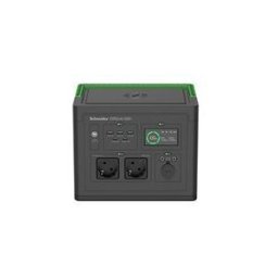 APC Schneider OffGrid 500 - centrale electrique portable - LCD, lithium-ion, 2 prises schuko CEE 7/3, onde sinusoÃ¯dale, 3 USB-A, 2 USB-C, chargeur sans fil - 500 Watt - Li-Ion - 517 Wh