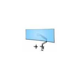 StarTech.com Monitor Desk Mount For 49 Ultrawide Curved Screen, Max 44lb kit de montage - bras reglable avec ressort mecanique - pour ecran LCD / ecran LCD incurve - noir