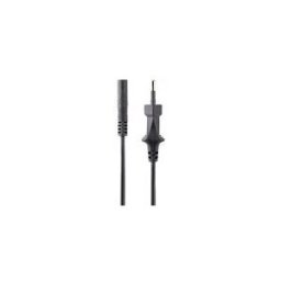 StarTech.com 3m (10ft) Laptop Power Cord, EU Plug to C7, 2.5A 250V, 18AWG, Notebook / Laptop Replacement AC Power Cord, Printer/Power Brick Cord, Europlug to IEC 60320 C7 - Laptop Charger Cable, Black (752E-3M-POWER-LEAD) - cable d'alimentation - Europlug