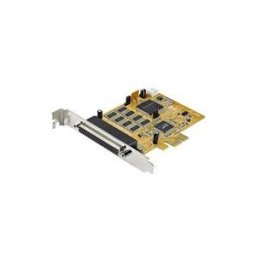 StarTech.com Carte PCI Express a 8 Ports Serie RS232 - Adaptateur PCIe Serie avec UART 16C1050 - Carte ContrÃ´leur Multiport Serie DB9 - Protection de Surcharge 15kV - Win Linux (PEX8S1050) - adaptateur serie - PCIe - RS-232 x 8 - Conformite TAA