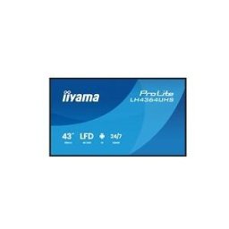 IIYAMA ProLite LH4364UHS-B1AG 43 Classe (42.5 visualisable) ecran LCD retro-eclaire par LED - 4K - pour signalisation numerique