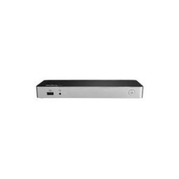 StarTech.com USB C Dock, Dual Monitor HDMI DisplayPort 4K 30Hz, USB Type-C Laptop Docking Station 60W Power Delivery (PD), SD, 4-port USB-A 3.0 Hub, GbE, Audio, Thunderbolt 3 Compatible - USB 3.1 Gen 1 Dock (DK30CHDPPDUE) - station d'accueil - USB-C - H
