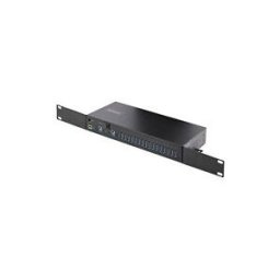 StarTech.com 16-Port Industrial USB 3.0 Hub 5Gbps, Metal, DIN/Surface/Rack Mountable, ESD Protection, Terminal Block Power, up to 120W Shared USB Charging, Dual-Host Hub/Switch (5G16AINDS-USB-A-HUB) - concentrateur (hub) - industriel - 16 ports - Montable