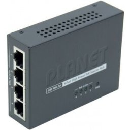 Planet HPOE-460 mini injecteur 4 ports poe 802,3at 120W