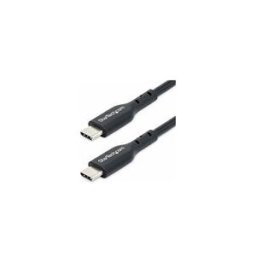 StarTech.com 2m (6ft) USB C Charging Cable, USB-C Cable, USB 2.0 Type-C Laptop Charger Cord, 60W 3A Power Delivery, TPE Jacket, USB-C Data Transfer Cable, M/M - Cable USB de type-C - 24 pin USB-C pour 24 pin USB-C - 2 m