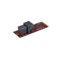 StarTech.com Adaptateur PCIe U.2 - M.2 PCIe - Pour SSD U.2 NVMe de 2,5 - PCI Express 3.0 x4 - SFF-8639 - SSD PCIe - Carte PCI Express - adaptateur d'interface - SAS - M.2 Card