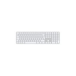 Apple Magic Keyboard with Touch ID and Numeric Keypad - clavier - USB-C - QWERTY - R.-U. - cles blanches Peripherique d'entree