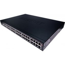 PLANET HPOE-2400G - Injecteur de puissance (rack-montable) - CA 100-240 V - 720 Watt - Ethernet 10/100/1000 - connecteurs de sortie : 24 - 1U - 19