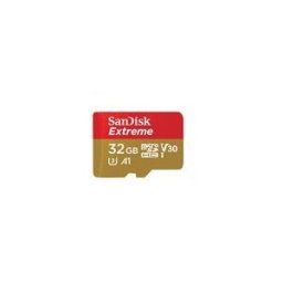 SanDisk Extreme - carte memoire flash - 32 Go - microSDHC UHS-I