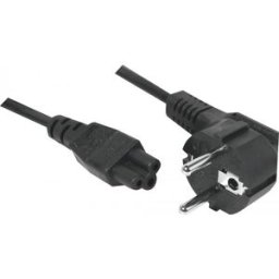 DACOMEX Sachet cordon d'alimentation tripolaire pour PC portable - 1,8 m