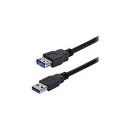 StarTech.com Cable d'extension USB 3.0 A vers A de 1 m - Rallonge USB A SuperSpeed en noir - M/F - rallonge de cable USB - USB type A pour USB type A - 1 m