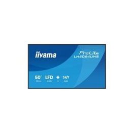 IIYAMA ProLite LH5064UHS-B1AG 50 ecran LCD retro-eclaire par LED - 4K - pour signalisation numerique