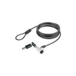StarTech.com Laptop cable lock 6Ft Compatible With Noble Wedge Laptop Cable Lock, 6Ft (2m), Anti-Theft Keyed Lock, Security Cable Lock For Dell XPS/Latitude, Cut-Resistant Steel Cable Lock For Laptop (NBLWK-LAPTOP-LOCK) - cable de securite