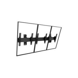 Chief Fusion Large 4x1 Menu Board Wall Mount - For Displays 40-55 - Black kit de montage - pour 4 ecrans LCD - noir