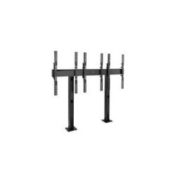 Chief LBM3X1UP 3 x 1 Portrait Micro-Adjustable Large Bolt-Down Freestanding Video Wall kit de montage - pour 3 ecrans LCD - noir