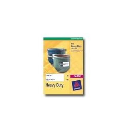 Avery Heavy Duty Laser Labels - etiquettes en polyester - 20 unites