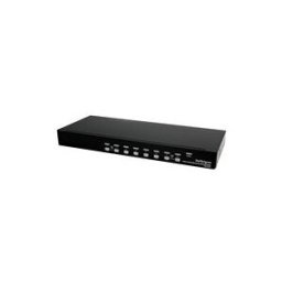StarTech.com Commutateur ecran clavier souris USB montable en rack - Switch KVM pour ecran PC a 8 ports DVI - Compatible HDMI - commutateur KVM - 8 ports - Montable sur rack