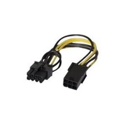 MCAD generic - adaptateur secteur - Alimentation PCIe de 6 broches pour Alimentation PCIe de 8 broches - 10 cm