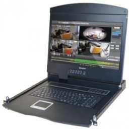 Dexlan Console LCD courte 16/9 HDMI 1080p / USB pour BAIE 600