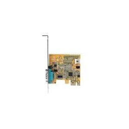 StarTech.com PCI Express Serial Card, PCIe to RS232 (DB9) Serial Interface Card, PC Serial Card with 16C1050 UART, Standard or Low Profile Brackets, COM Retention, For Windows Linux - PCIe to DB9 Card (11050-PC-SERIAL-CARD) - adaptateur serie - PCIe 2.0