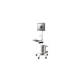 Neomounts FPMA-MOBILE1800 chariot - pour ecran LCD/clavier/souris/processeur - argent