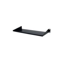 StarTech.com 1U Server Rack Cabinet Shelf, 7in Deep Fixed Cantilever Tray, Rackmount Shelf for 19 AV/Data/Network Equipment Enclosure with Cage Nuts Screws, 33lbs Weight Capacity - 1U Rack Shelf 7 Deep (CABSHELF1U) - etagere pour rack - 1U