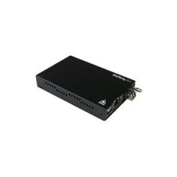 StarTech.com Convertisseur de media fibre optique GbE - Monomode LC - Convertisseur Ethernet cuivre vers fibre - 10 km (ET91000SM10) - convertisseur de media a fibre optique - 10Mb LAN, 100Mb LAN, 1GbE