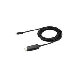 StarTech.com 10ft (3m) USB C to HDMI Cable, 4K 60Hz USB Type C to HDMI 2.0 Video Adapter Cable, Thunderbolt 3 Compatible, Laptop to HDMI Monitor/Display, DP 1.2 Alt Mode HBR2 Cable, Black - 4K USB-C Video Cable (CDP2HD3MBNL) - cable adaptateur - HDMI / US