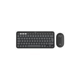 Logitech Pebble 2 Combo for Mac - ensemble clavier et souris - AZERTY - Francais - graphite ton sur ton Peripherique d'entree