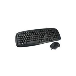 MCL Samar ACK-2012/N - ensemble clavier et souris - AZERTY - Francais - noir Peripherique d'entree