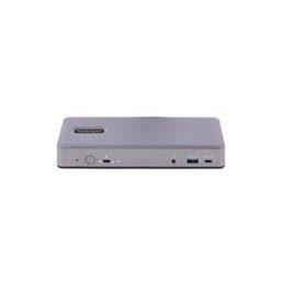 StarTech.com USB-C Docking Station - Multi Monitor HDMI/DP/DP Alt Mode USB-C Dock - 3x 4K30 / 2x 4K60 - 7-Port USB Hub - 60W Power Delivery - GbE - 3.5mm Audio - Works With Chromebook certified - station d'accueil - USB-C / Thunderbolt 3 / Thunderbolt 4 -