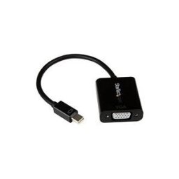 StarTech.com Adaptateur video Mini DisplayPort 1.2 vers VGA - Convertisseur Mini DP vers HD15 - M/F - 1920 x 1200 - Noir - convertisseur video - noir