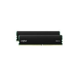 Crucial - DDR4 - kit - 64 Go: 2 x 32 Go - DIMM 288 broches - 1600 MHz / PC4-25600 - memoire sans tampon