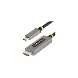 StarTech.com 3ft (1m) USB-C to HDMI Adapter Cable, 8K 60Hz, 4K 144Hz, HDR10, USB Type-C to HDMI 2.1 Video Converter Cable, USB-C DP Alt Mode/USB4/Thunderbolt 3/4 Compatible - USB-C Laptop to HDMI Monitor (134B-USBC-HDMI211M) - cable adaptateur - 1 m
