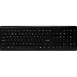 DACOMEX Clavier K250-W sans fil noir