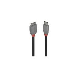 Lindy Anthra Line - Cable USB de type-C - 24 pin USB-C pour Micro-USB de type B - 2 m
