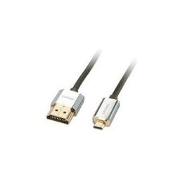 Lindy CROMO Slim High Speed HDMI to micro HDMI Cable with Ethernet - cable HDMI avec Ethernet - 50 cm