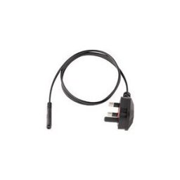 StarTech.com Cordon d'alimentation bipolaire BS1363 vers IEC 320 C7 de 1m pour PC portable - Cable secteur UK vers C7 - M/F - Noir - cable d'alimentation - power IEC 60320 C7 pour BS 1363 - 1 m