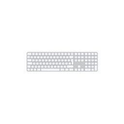 Apple Magic Keyboard with Touch ID and Numeric Keypad - clavier - USB-C - AZERTY - Francais - cles blanches Peripherique d'entree