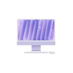Apple iMac 24'' 4,5K Retina - verre nano-texture - M4 - 16 Go - 1 To SSD - francais - mauve
