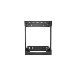 StarTech.com 12U 19 Wall Mount Network Rack, Adjustable Depth 12-20 2 Post Open Frame Server Room Rack for AV/Data/ IT Communication/Computer Equipment/Switch with Cage Nuts Screws - 12U Adjustable Rack (RK12WALLOA) - rack - 12U