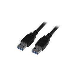 StarTech.com Cable USB 3.0 A vers A de 3 m - Cordon USB-A vers USB-A - USB 3.1 Gen 1 (5 Gb/s) - M/M - Noir - cable USB - USB type A pour USB type A - 3 m
