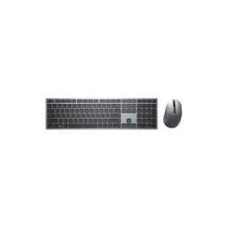 Dell Premier Multi-Device KM7321W - ensemble clavier et souris - AZERTY - Francais - gris titan Peripherique d'entree
